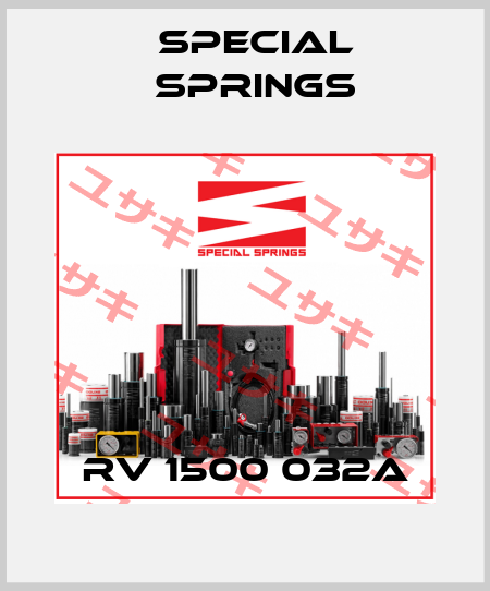 RV 1500 032A Special Springs