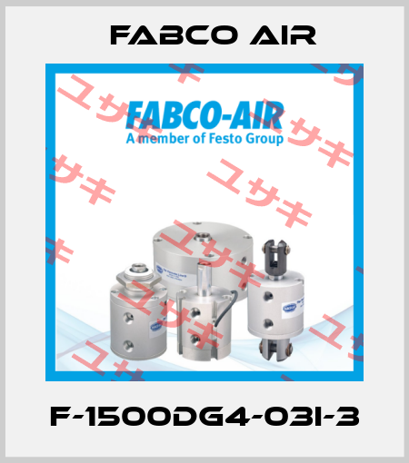 F-1500DG4-03I-3 Fabco Air