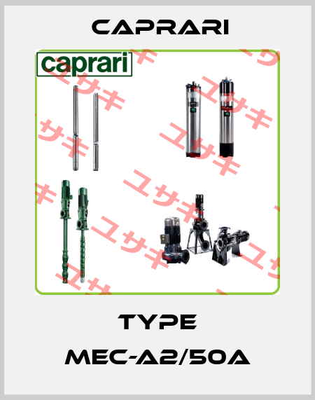 Type MEC-A2/50A CAPRARI 