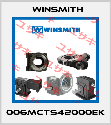 006MCTS42000EK Winsmith