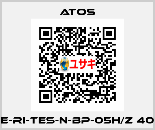 E-RI-TES-N-BP-05H/Z 40 Atos