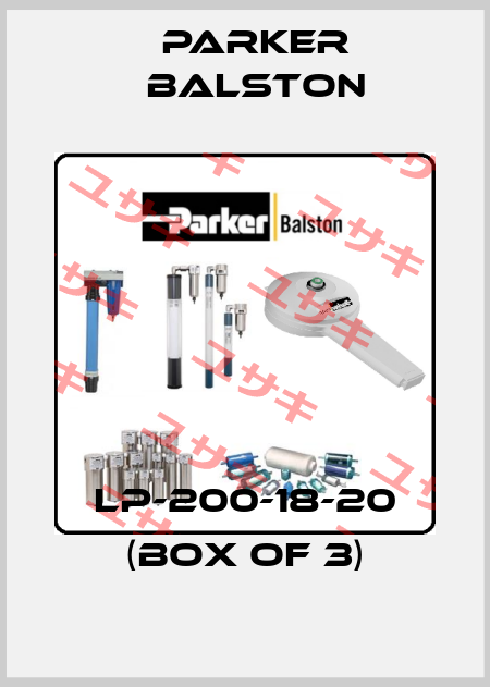 LP-200-18-20 (box of 3) Parker Balston