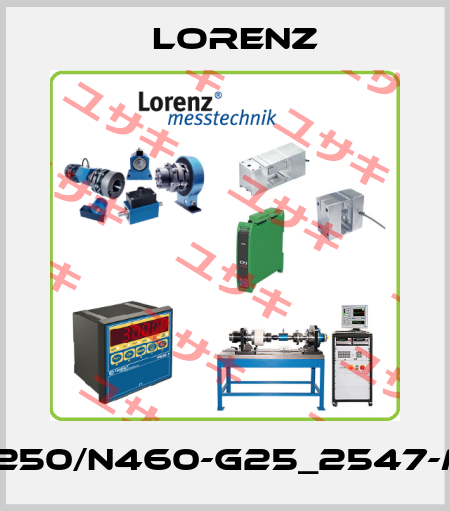 K-K1250/N460-G25_2547-M05 Lorenz