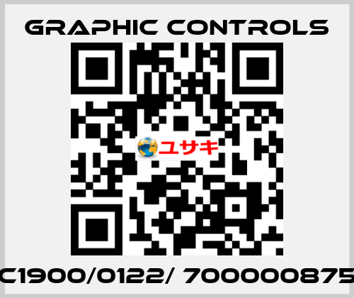 C1900/0122/ 700000875 Graphic Controls