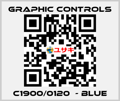 C1900/0120  - blue Graphic Controls