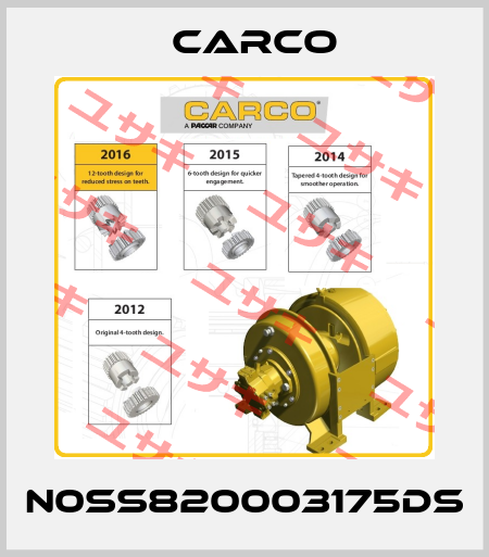 N0SS820003175DS Carco