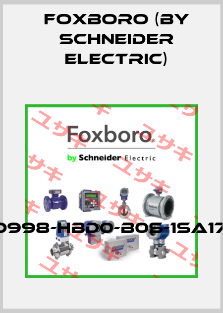 SRD998-HBD0-B0S-1SA17-ZZ Foxboro (by Schneider Electric)