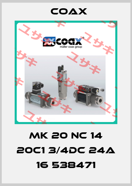 MK 20 NC 14 20C1 3/4DC 24A 16 538471 Coax
