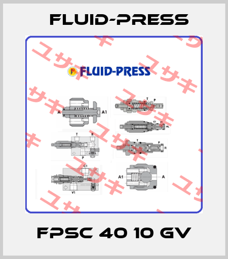 FPSC 40 10 GV Fluid-Press