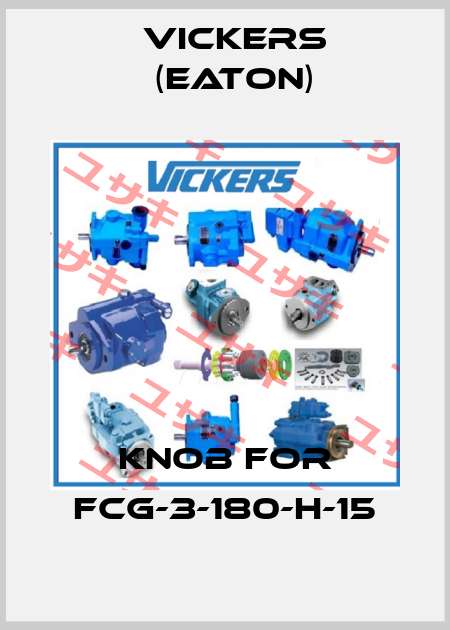 knob for FCG-3-180-H-15 Vickers (Eaton)