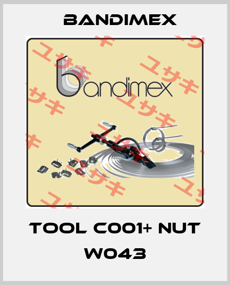 Tool C001+ nut W043 Bandimex