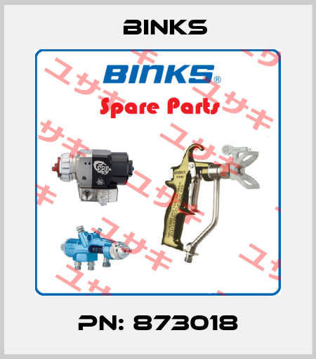 PN: 873018 Binks
