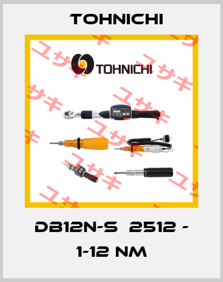 DB12N-S  2512 - 1-12 Nm Tohnichi