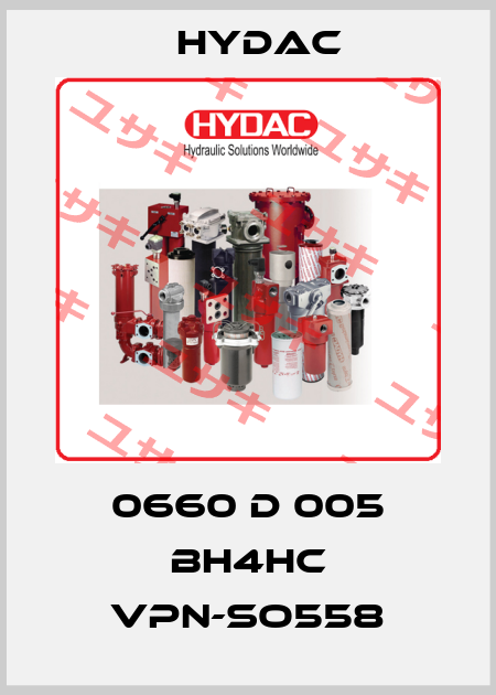 0660 D 005 BH4HC VPN-SO558 Hydac