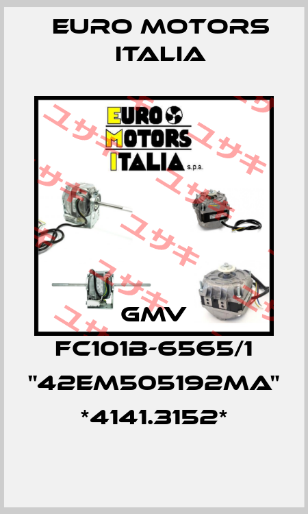 GMV FC101B-6565/1 "42EM505192MA" *4141.3152* Euro Motors Italia