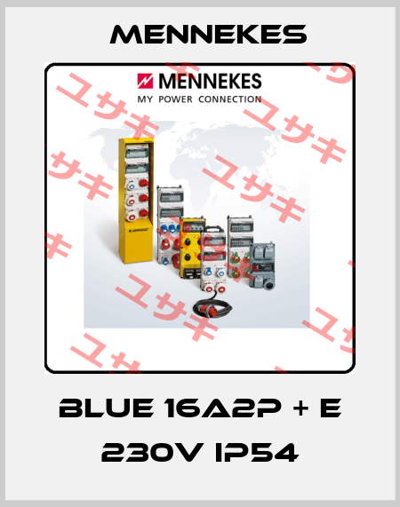 blue 16A2p + E 230V IP54 Mennekes