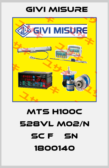 MTS H100C 528VL M02/N SC F    SN 1800140 Givi Misure