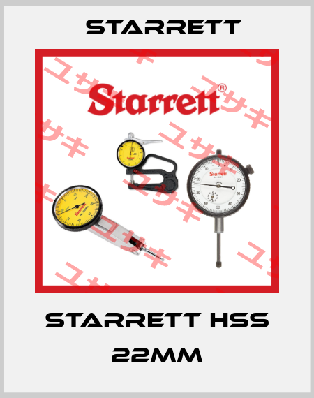 Starrett HSS 22mm Starrett