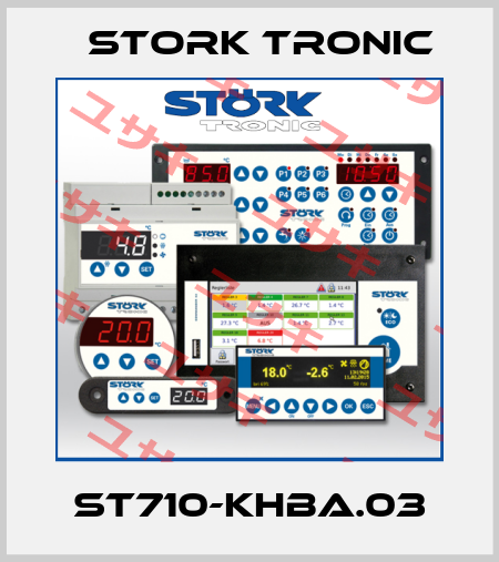 ST710-KHBA.03 Stork tronic