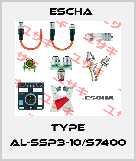 Type AL-SSP3-10/S7400 Escha