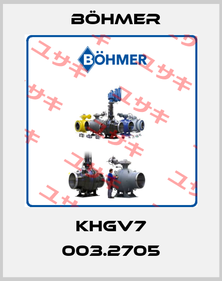 KHGV7 003.2705 Böhmer