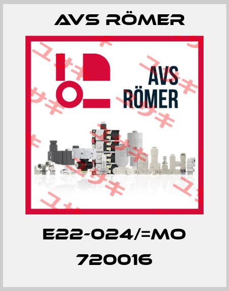 E22-024/=MO 720016 Avs Römer