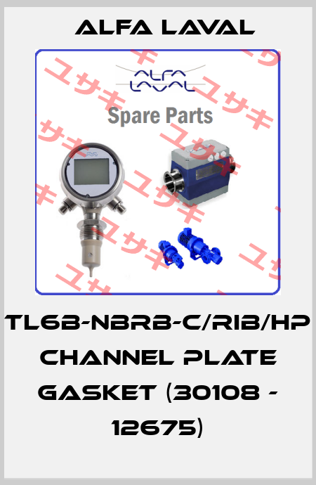 TL6B-NBRB-C/RIB/HP CHANNEL PLATE GASKET (30108 - 12675) Alfa Laval