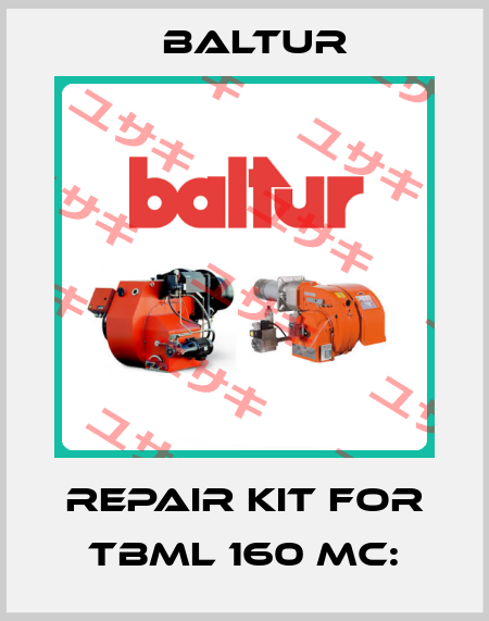 Repair kit for TBML 160 MC: Baltur