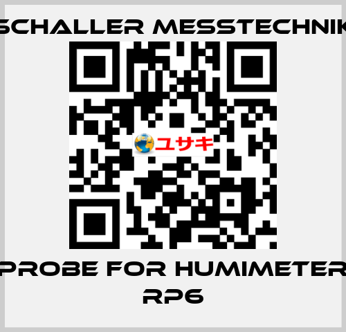 Probe for Humimeter RP6 Schaller Messtechnik