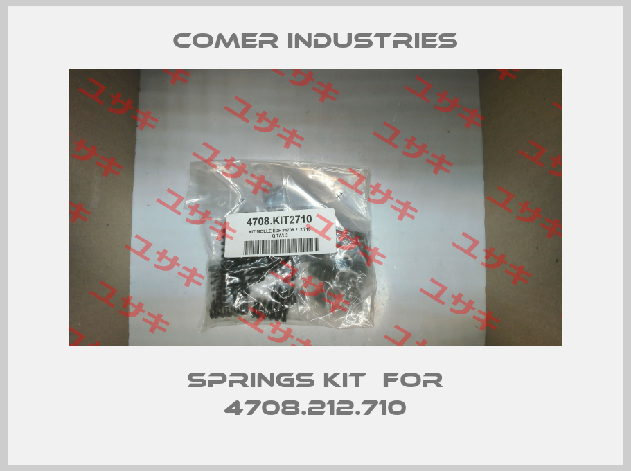 springs kit  for 4708.212.710 Comer Industries