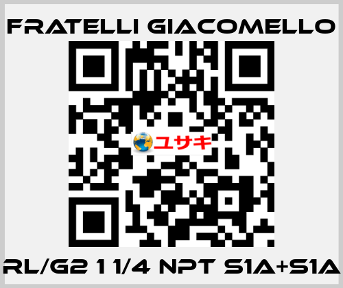 RL/G2 1 1/4 NPT S1A+S1A Fratelli Giacomello