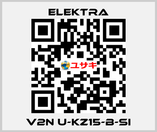 V2N U-KZ15-B-SI ELEKTRA