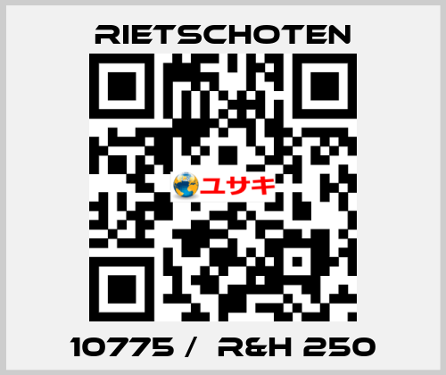 10775 /  R&H 250 RIETSCHOTEN