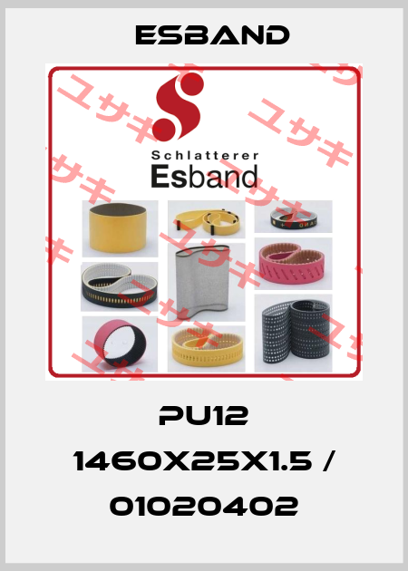 PU12 1460X25X1.5 / 01020402 Esband
