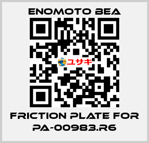 Friction Plate for PA-00983.R6 Enomoto BeA
