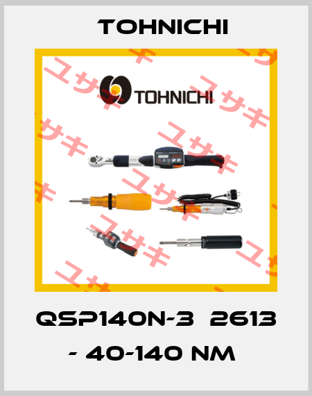QSP140N-3  2613 - 40-140 Nm  Tohnichi