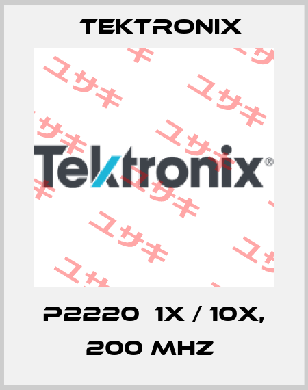 P2220  1X / 10X, 200 MHz  Tektronix