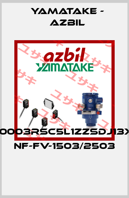 VDN120003RSC5L1ZZSDJ13XZXXX NF-FV-1503/2503  Yamatake - Azbil