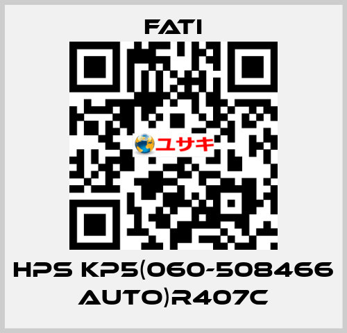 HPS KP5(060-508466 AUTO)R407C FATI