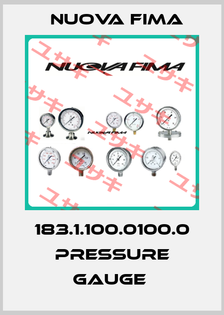 183.1.100.0100.0 Pressure gauge  Nuova Fima
