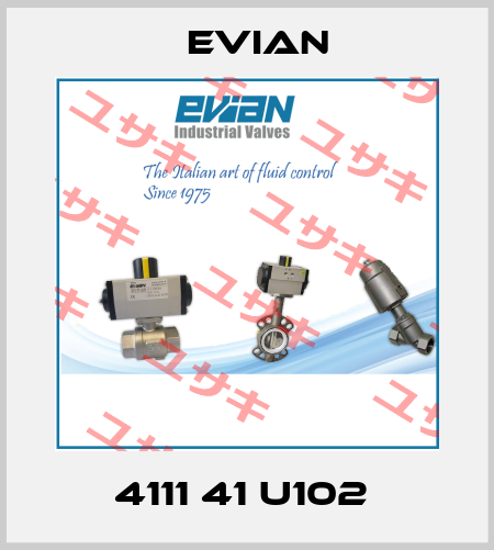4111 41 U102  Evian