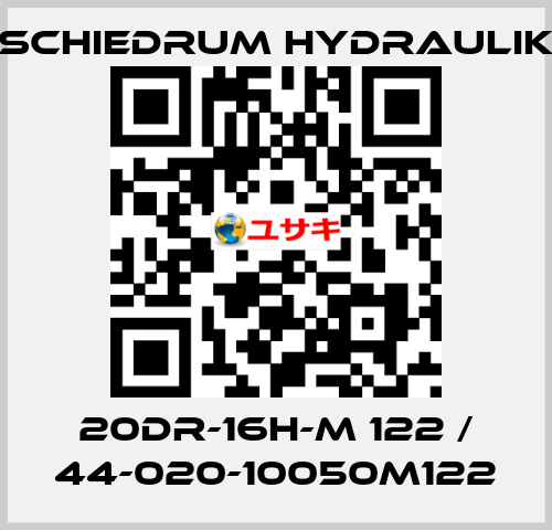 20DR-16H-M 122 / 44-020-10050M122 SCHIEDRUM HYDRAULIK