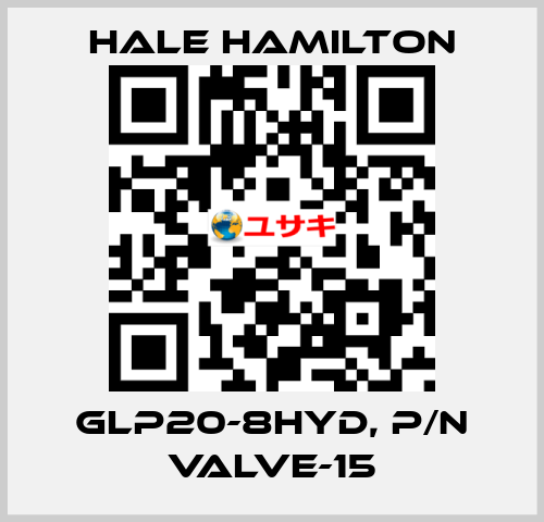 GLP20-8HYD, p/n VALVE-15 HALE HAMILTON