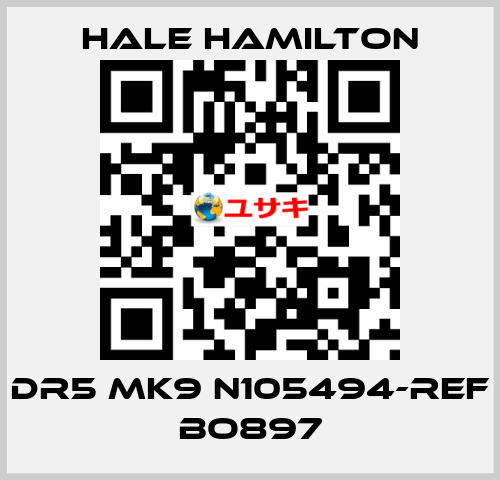 DR5 MK9 N105494-REF BO897 HALE HAMILTON