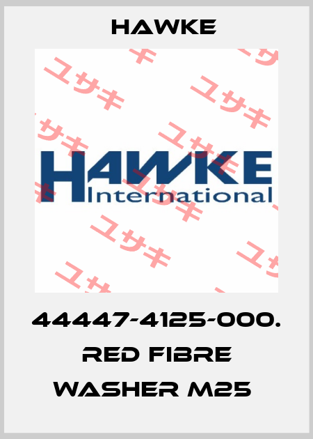 44447-4125-000.  Red Fibre Washer M25  Hawke