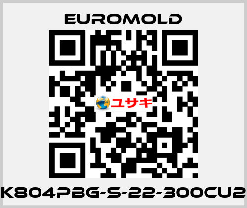 K804PBG-S-22-300CU2 EUROMOLD