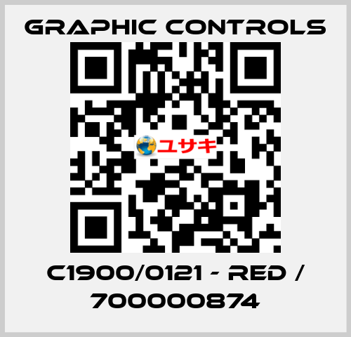 C1900/0121 - Red / 700000874 Graphic Controls