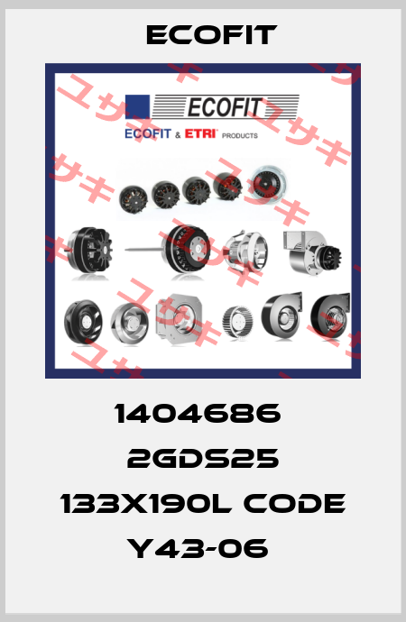 1404686  2GDS25 133X190L CODE Y43-06  Ecofit