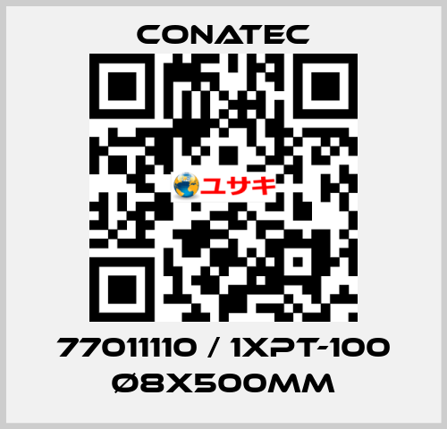 77011110 / 1xPt-100 Ø8x500mm Conatec