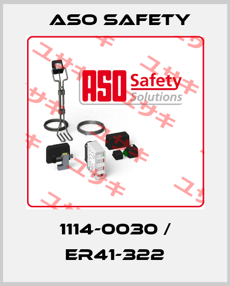 1114-0030 / ER41-322 ASO SAFETY